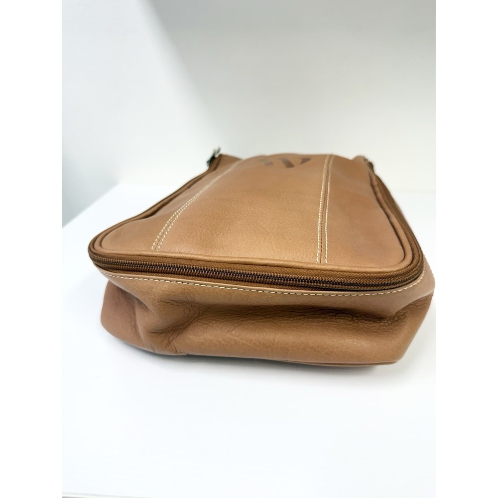 NWT Links and Kings Heritage Shoe Bag Crown Tan Leather W - Picture 4 of 8